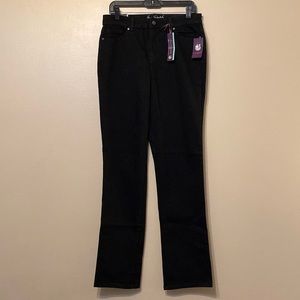 Gloria Vanderbilt Black Straight Leg Jeans, 8T
